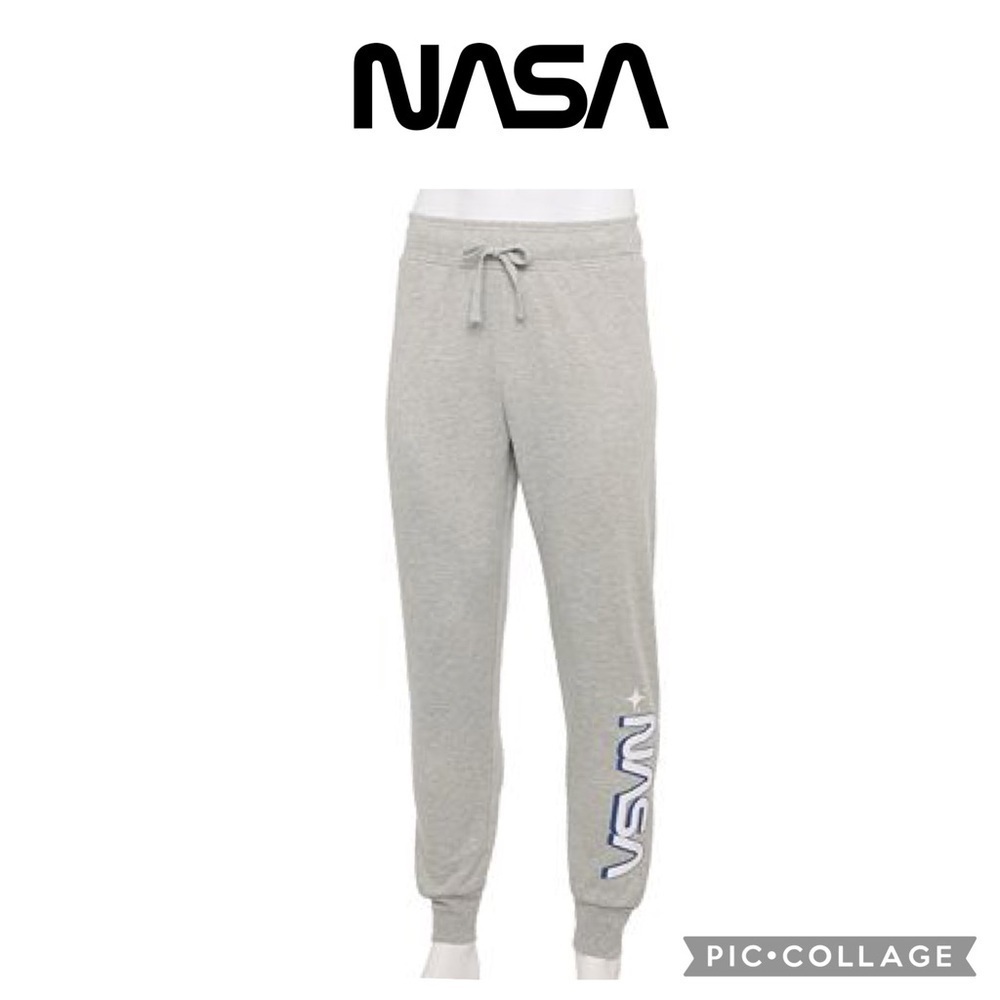NASA men gray Jogger sweatpants size XXL NWT